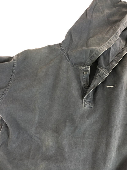 【中古品】【メンズ】 18SS OVERDYED HOODED PULLOVER SHIRT 18年春夏 オーバーダイ フードプルオーバーシャツ パーカー トップス 142-251108-rt-02-tag サイズ：1 カラー：グレー 万代Net店