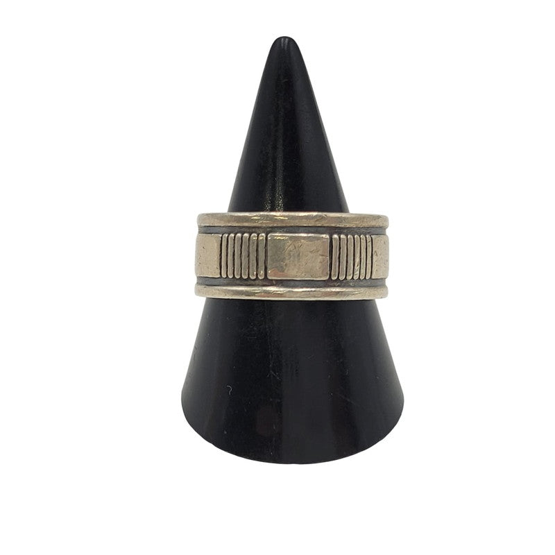 【中古品】【メンズ/レディース】 UNKNOWN STERLING DESIGN RING スターリング デザイン リング 指輪 アクセサリー 192-250529-as-31-izu カラー：シルバー系 万代Net店