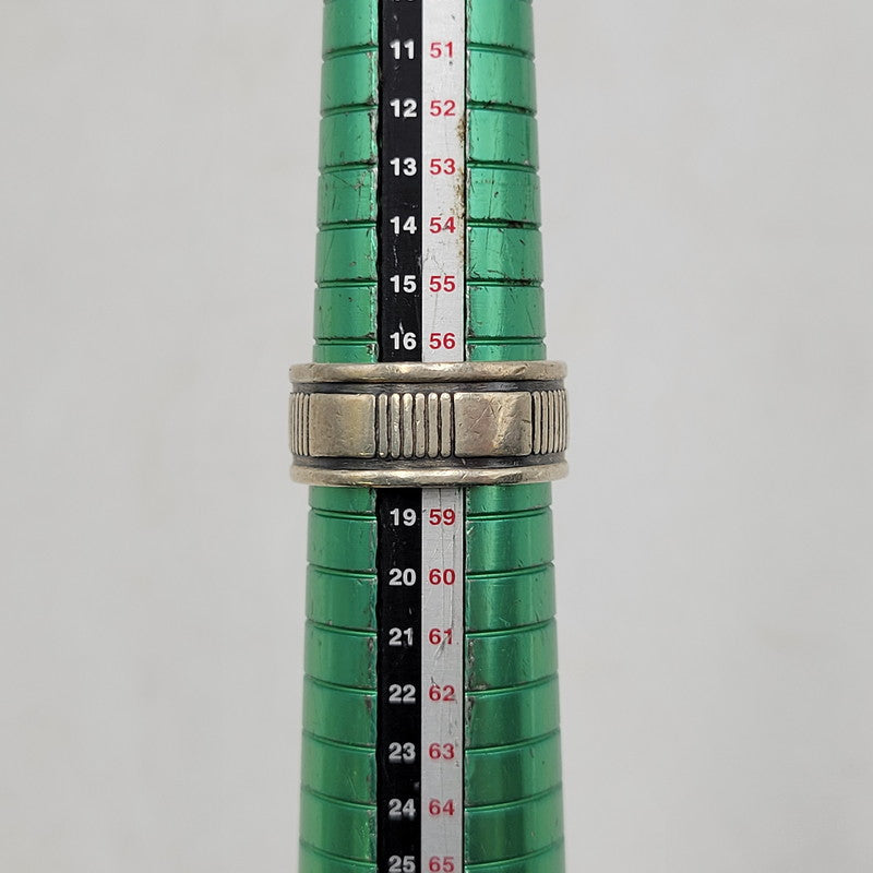 【中古品】【メンズ/レディース】 UNKNOWN STERLING DESIGN RING スターリング デザイン リング 指輪 アクセサリー 192-250529-as-31-izu カラー：シルバー系 万代Net店