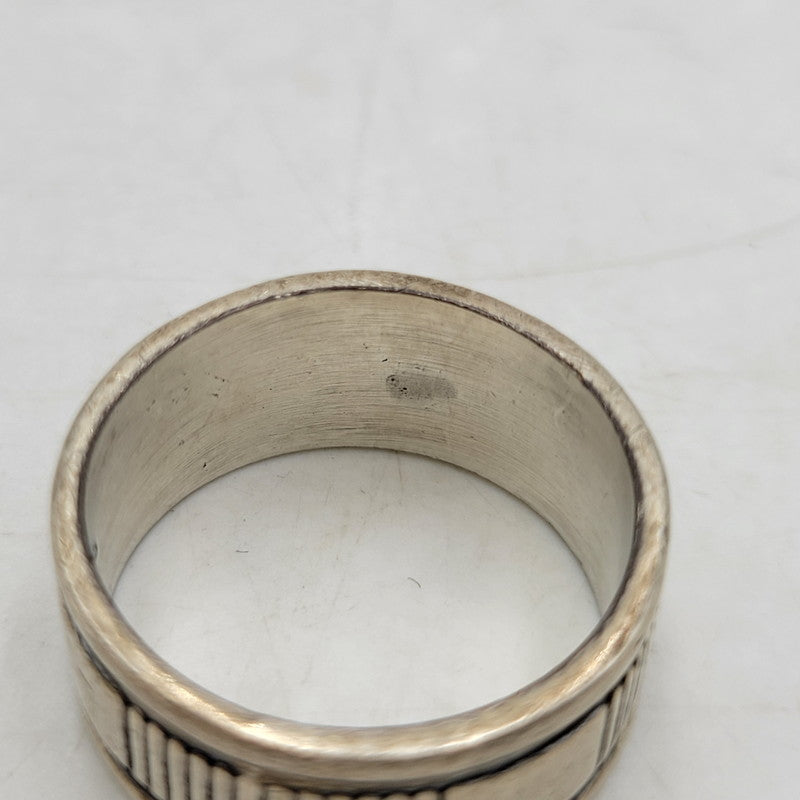 【中古品】【メンズ/レディース】 UNKNOWN STERLING DESIGN RING スターリング デザイン リング 指輪 アクセサリー 192-250529-as-31-izu カラー：シルバー系 万代Net店