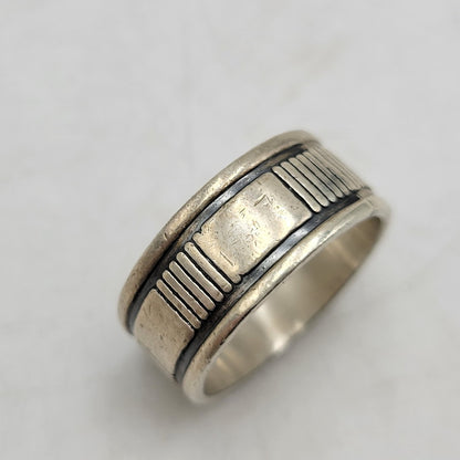 【中古品】【メンズ/レディース】 UNKNOWN STERLING DESIGN RING スターリング デザイン リング 指輪 アクセサリー 192-250529-as-31-izu カラー：シルバー系 万代Net店
