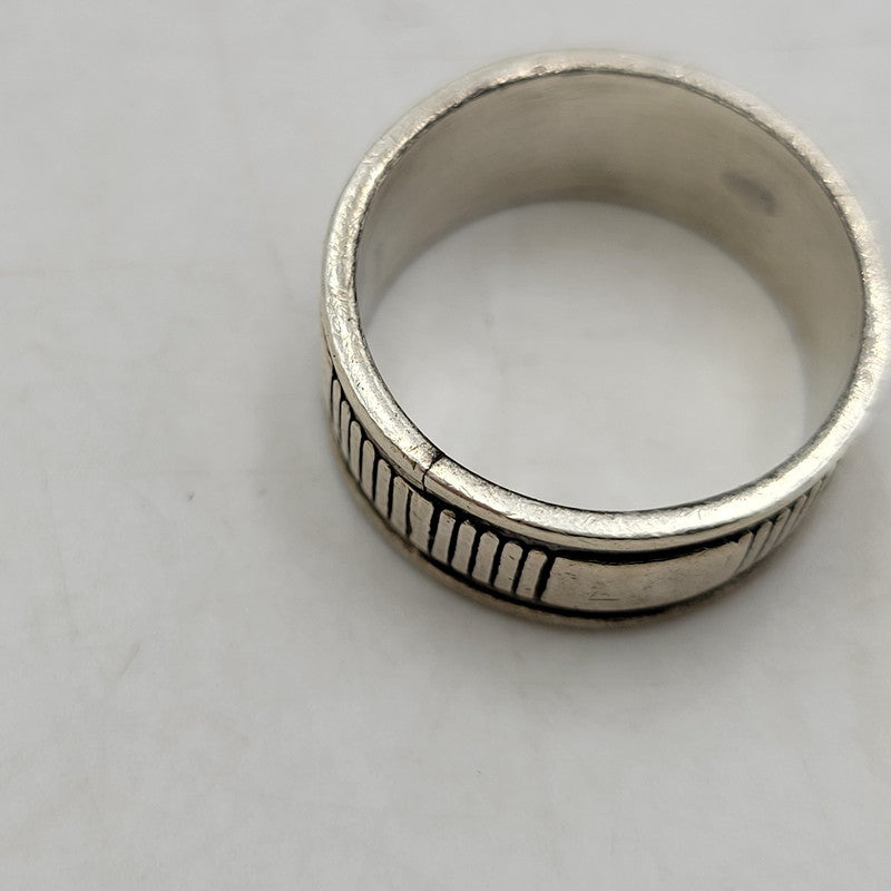 【中古品】【メンズ/レディース】 UNKNOWN STERLING DESIGN RING スターリング デザイン リング 指輪 アクセサリー 192-250529-as-31-izu カラー：シルバー系 万代Net店