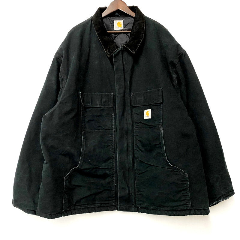 【中古品】【メンズ】 Carhartt カーハート DUCK TRADITIONAL COAT ダック トラディショナルコート ジャケット アウター 146-250513-ay-12-izu カラー：ブラック 万代Net店