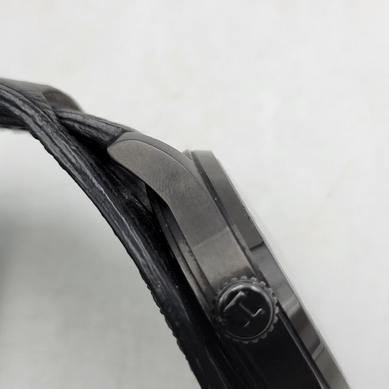 【現状渡し品】【メンズ/レディース】 HAMILTON ハミルトン × NEIGHBORHOOD ネイバーフッド × PORTER ポーター KHAKI FIELD AUTO 40 H705850 カーキフィールドオート40 自動巻き 腕時計 197-250514-as-26-izu カラー：ブラック 万代Net店