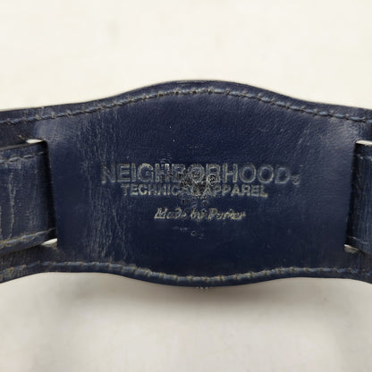 【現状渡し品】【メンズ/レディース】 HAMILTON ハミルトン × NEIGHBORHOOD ネイバーフッド × PORTER ポーター KHAKI FIELD AUTO 40 H705850 カーキフィールドオート40 自動巻き 腕時計 197-250514-as-26-izu カラー：ブラック 万代Net店