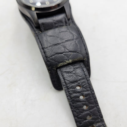 【現状渡し品】【メンズ/レディース】 HAMILTON ハミルトン × NEIGHBORHOOD ネイバーフッド × PORTER ポーター KHAKI FIELD AUTO 40 H705850 カーキフィールドオート40 自動巻き 腕時計 197-250514-as-26-izu カラー：ブラック 万代Net店