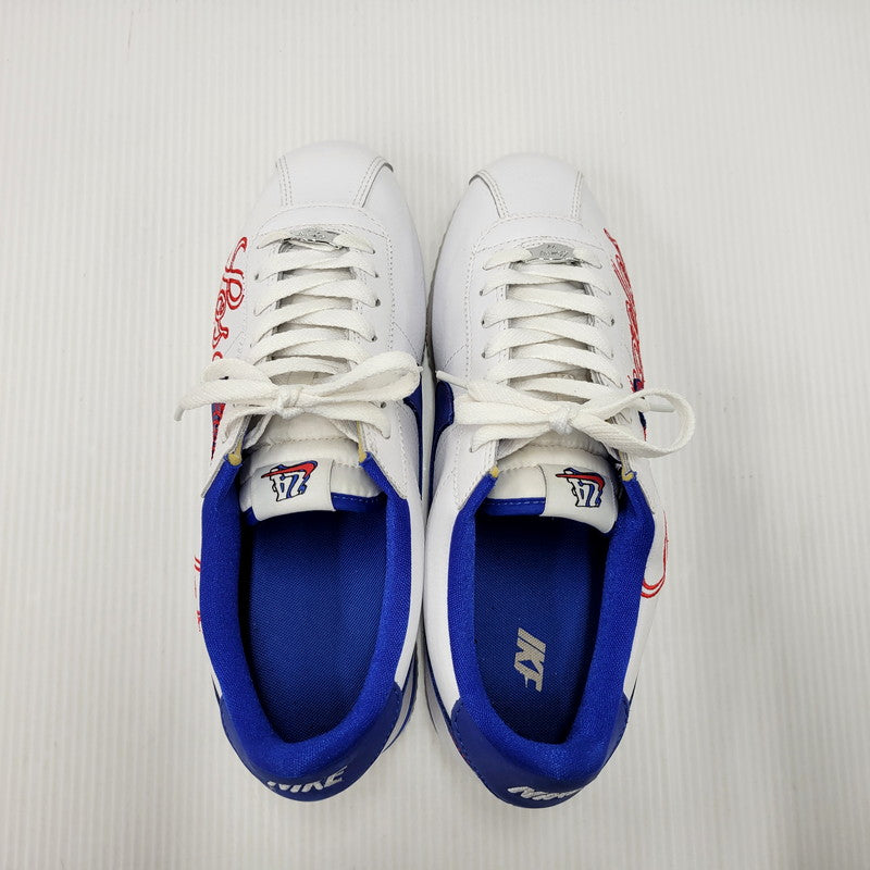 【中古品】【メンズ】 NIKE ナイキ CORTEZ BASIC LEATHER DA4402-100 コルテッツ ベーシック レザー スニーカー シューズ 靴 160-250513-as-19-izu サイズ：27.5cm カラー：WHITE/GAME ROYAL 万代Net店