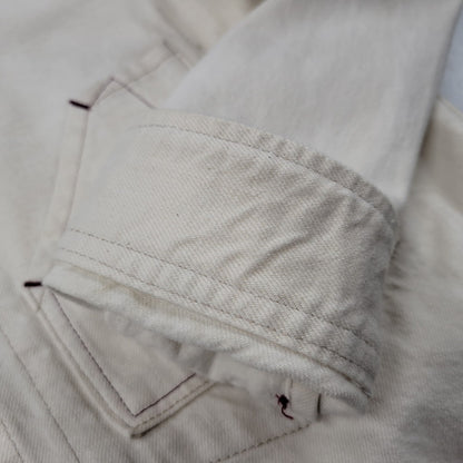 【中古品】【メンズ】 RED EAR レッドイヤー RIGID DENIM COVERALL リジッドデニムカバーオール ジャケット アウター 141-250514-as-20-izu サイズ：M カラー：ホワイト 万代Net店