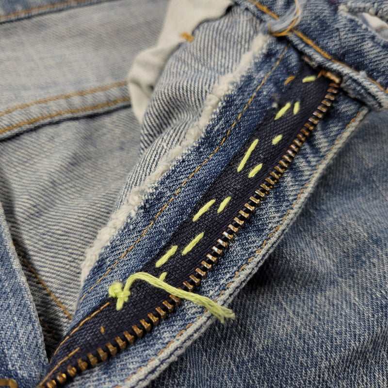 【中古品】【メンズ】 SMALL-E 42TALON ZIP FLARE PANTS フレアパンツ オレンジタブ デニム ジーンズ ボトムス 157-250514-as-23-izu カラー：インディゴ 万代Net店