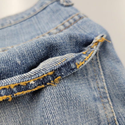 【中古品】【メンズ】 SMALL-E 42TALON ZIP FLARE PANTS フレアパンツ オレンジタブ デニム ジーンズ ボトムス 157-250514-as-23-izu カラー：インディゴ 万代Net店