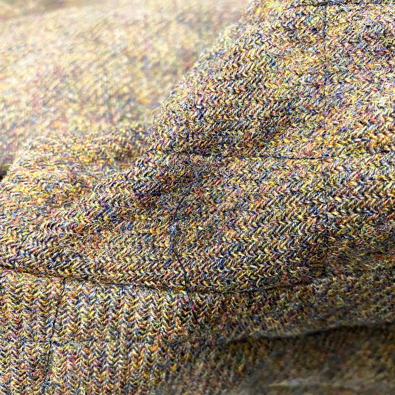 【中古品】【レディース】 スコットランド製 WOOL QUILTING JACKET ウールキルティングジャケット アウター 長袖 168-250515-ma-25-izu サイズ：S カラー：茶 万代Net店