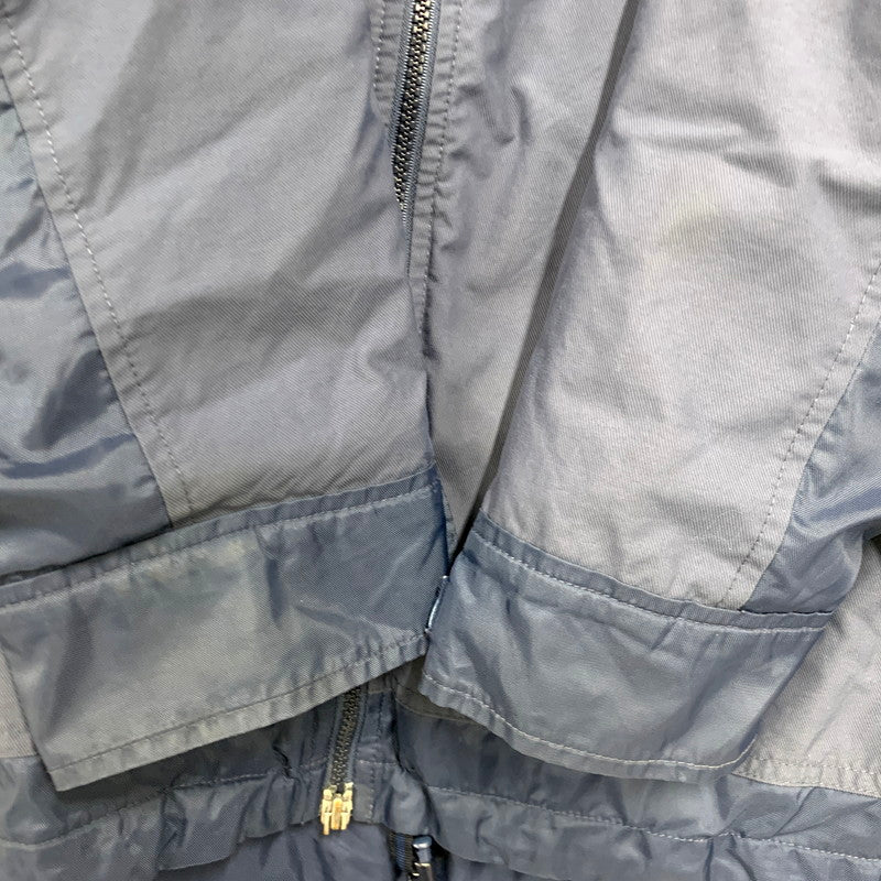 【中古品】【メンズ】 OLD NIKE オールドナイキ STAND NECK BLOUSON スタンドネックブルゾン 白タグ アウター 146-250517-as-17-izu サイズ：L カラー：ブルー系 万代Net店