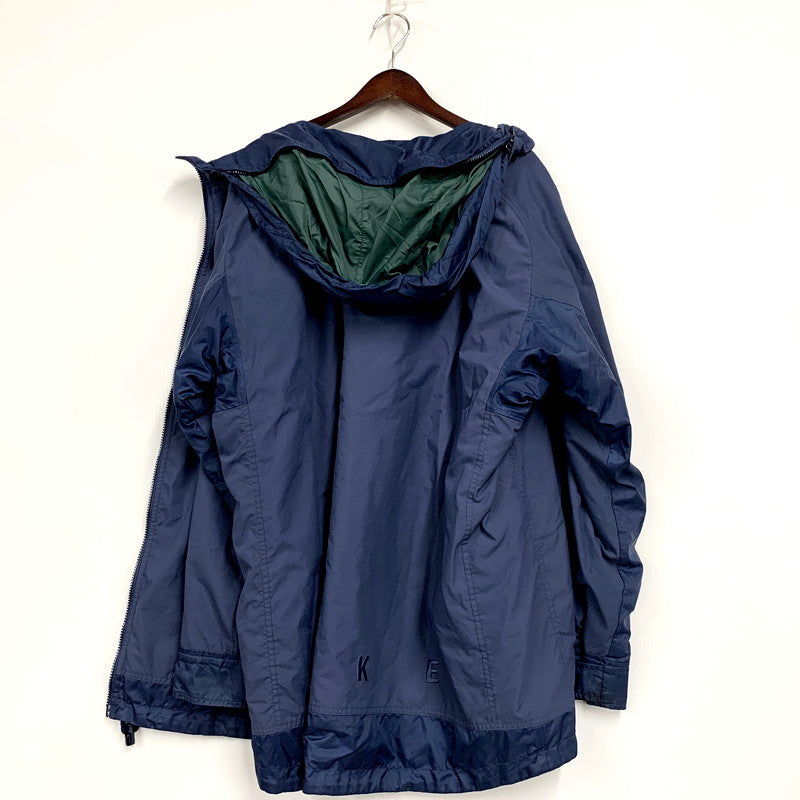 【中古品】【メンズ】 OLD NIKE オールドナイキ STAND NECK BLOUSON スタンドネックブルゾン 白タグ アウター 146-250517-as-17-izu サイズ：L カラー：ブルー系 万代Net店