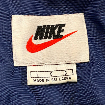 【中古品】【メンズ】 OLD NIKE オールドナイキ STAND NECK BLOUSON スタンドネックブルゾン 白タグ アウター 146-250517-as-17-izu サイズ：L カラー：ブルー系 万代Net店