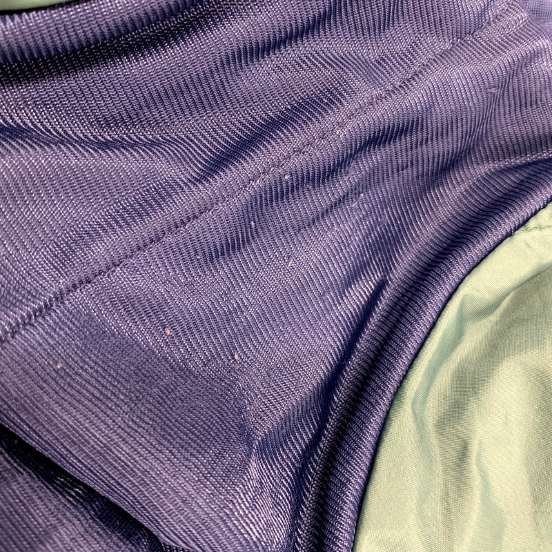 【中古品】【メンズ】 OLD NIKE オールドナイキ STAND NECK BLOUSON スタンドネックブルゾン 白タグ アウター 146-250517-as-17-izu サイズ：L カラー：ブルー系 万代Net店