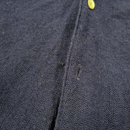 【現状渡し品】【メンズ】 IZOD アイゾッド ORLON CARDIGAN オーロン アクリル カーディガン トップス アウター 146-250722-rk-08-izu サイズ：XL カラー：ネイビー 万代Net店