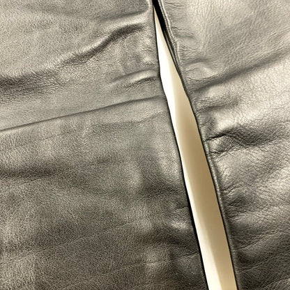 【中古品】【メンズ】 600 BLK USA製 IDEAL ZIP GENUINE STEERHIDE LEATHER PANTS イデアルジップ ジェニュインステアハイドレザーパンツ ズボン ボトムス 156-250515-ma-08-izu サイズ：26 カラー：黒 万代Net店