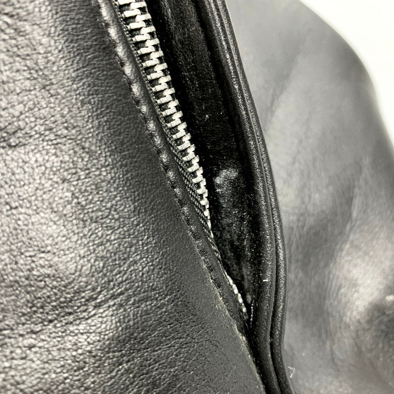 【中古品】【メンズ】 600 BLK USA製 IDEAL ZIP GENUINE STEERHIDE LEATHER PANTS イデアルジップ ジェニュインステアハイドレザーパンツ ズボン ボトムス 156-250515-ma-08-izu サイズ：26 カラー：黒 万代Net店