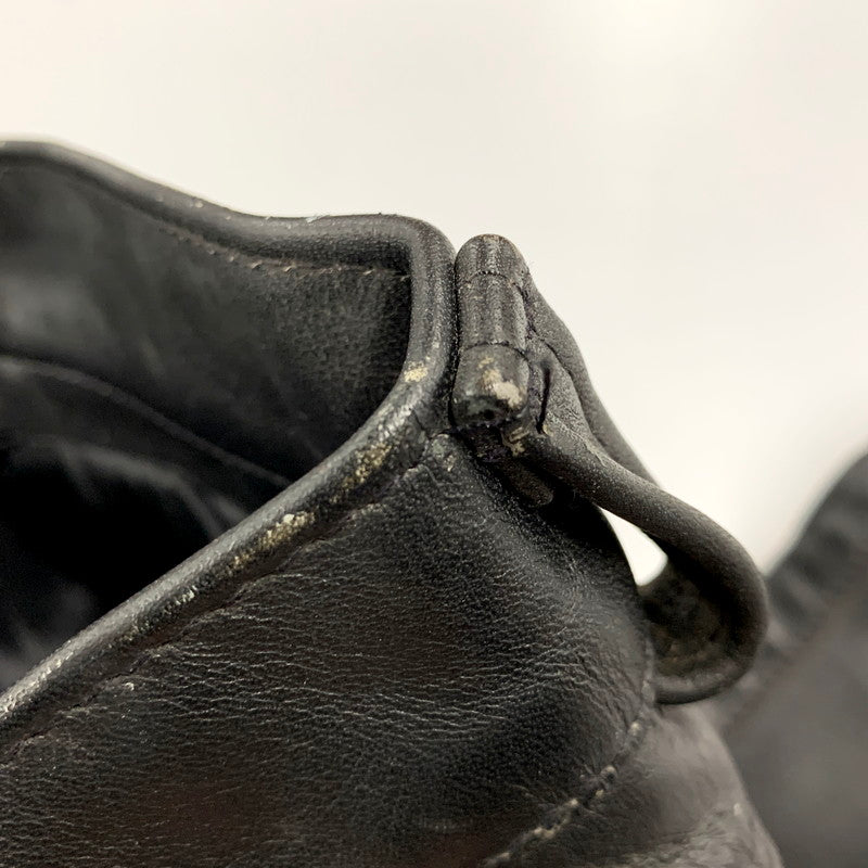 【中古品】【メンズ】 600 BLK USA製 IDEAL ZIP GENUINE STEERHIDE LEATHER PANTS イデアルジップ ジェニュインステアハイドレザーパンツ ズボン ボトムス 156-250515-ma-08-izu サイズ：26 カラー：黒 万代Net店