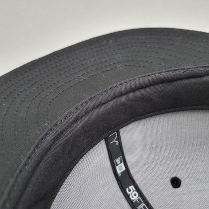 【中古品】【メンズ/レディース】 NEW ERA ニューエラ SENDAI 59FIFTY BB CAP ベースボールキャップ BBキャップ ロゴ 刺繍 帽子 服飾雑貨 185-250516-ay-03-izu サイズ：7 7/8(62.5cm) カラー：ブラック 万代Net店