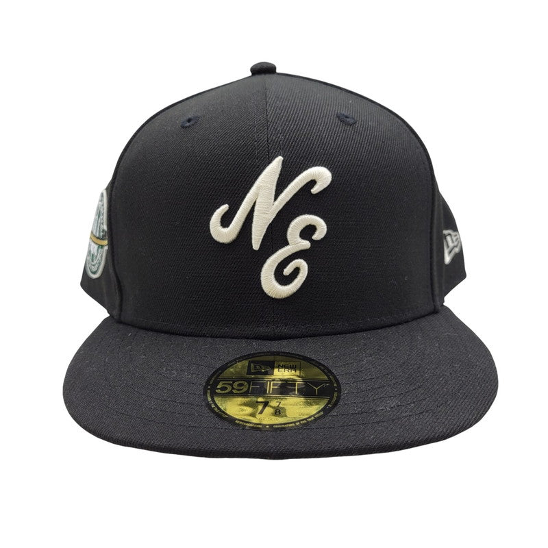 【中古品】【メンズ/レディース】 NEW ERA ニューエラ SENDAI 59FIFTY BB CAP ベースボールキャップ BBキャップ ロゴ 刺繍 帽子 服飾雑貨 185-250516-ay-03-izu サイズ：7 7/8(62.5cm) カラー：ブラック 万代Net店