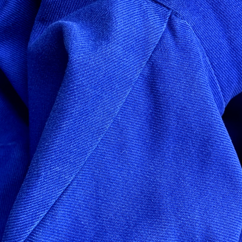 【中古品】【メンズ】 USED EURO VINTAGE EURO WORK JACKET ユーロヴィンテージ ユーロワークジャケット アウター 146-250517-as-22-izu サイズ：T88/L76 カラー：ブルー 万代Net店