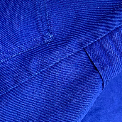 【中古品】【メンズ】 USED EURO VINTAGE EURO WORK JACKET ユーロヴィンテージ ユーロワークジャケット アウター 146-250517-as-22-izu サイズ：T88/L76 カラー：ブルー 万代Net店