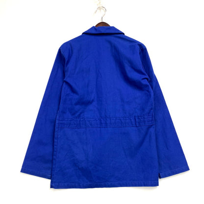 【中古品】【メンズ】 USED EURO VINTAGE EURO WORK JACKET ユーロヴィンテージ ユーロワークジャケット アウター 146-250517-as-22-izu サイズ：T88/L76 カラー：ブルー 万代Net店