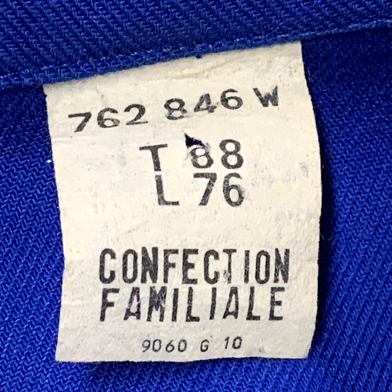 【中古品】【メンズ】 USED EURO VINTAGE EURO WORK JACKET ユーロヴィンテージ ユーロワークジャケット アウター 146-250517-as-22-izu サイズ：T88/L76 カラー：ブルー 万代Net店