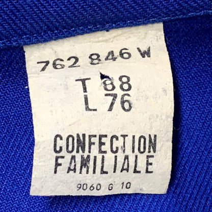 【中古品】【メンズ】 USED EURO VINTAGE EURO WORK JACKET ユーロヴィンテージ ユーロワークジャケット アウター 146-250517-as-22-izu サイズ：T88/L76 カラー：ブルー 万代Net店