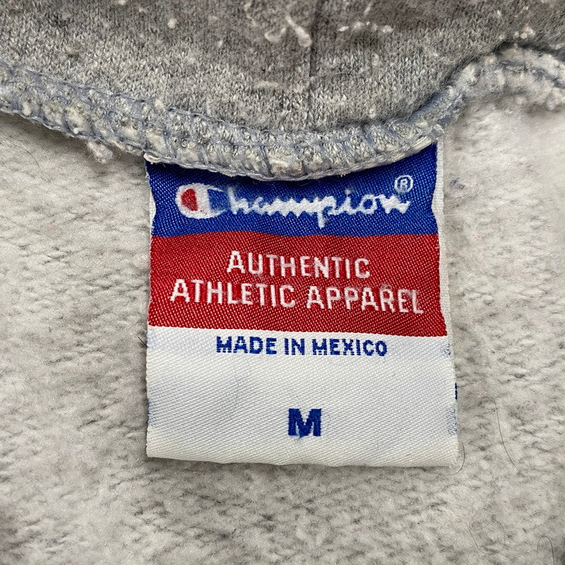 【中古品】【メンズ】 CHAMPION AUTHENTIC APPAREL チャンピオンオーセンティックアパレル メキシコ製 90S BOSTON CRUSADER HOODIE 90年代 ボストンクルセイダーズ フーディ トップス パーカー 長袖 146-250728-ma-14-izu サイズ：M カラー：グレー 万代Net店