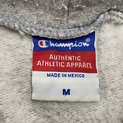 【中古品】【メンズ】 CHAMPION AUTHENTIC APPAREL チャンピオンオーセンティックアパレル メキシコ製 90S BOSTON CRUSADER HOODIE 90年代 ボストンクルセイダーズ フーディ トップス パーカー 長袖 146-250728-ma-14-izu サイズ：M カラー：グレー 万代Net店