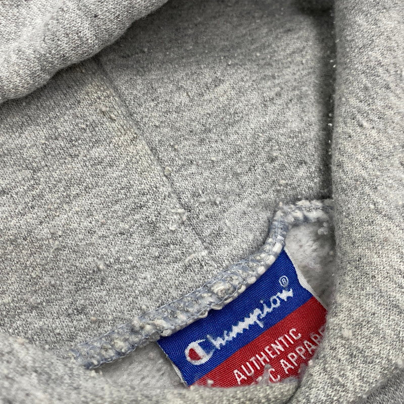 【中古品】【メンズ】 CHAMPION AUTHENTIC APPAREL チャンピオンオーセンティックアパレル メキシコ製 90S BOSTON CRUSADER HOODIE 90年代 ボストンクルセイダーズ フーディ トップス パーカー 長袖 146-250728-ma-14-izu サイズ：M カラー：グレー 万代Net店