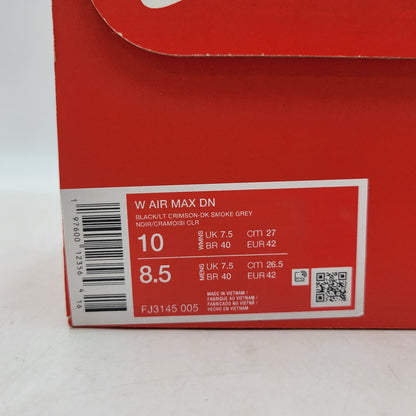 【中古品】【メンズ】 NIKE ナイキ WOMEN'S AIR MAX DN FJ3145-005 ウィメンズ エア マックス DN スニーカー シューズ 靴 160-250516-ay-06-izu サイズ：27cm カラー：BLACK/LT CRIMSON-DK SMOKE GREY 万代Net店