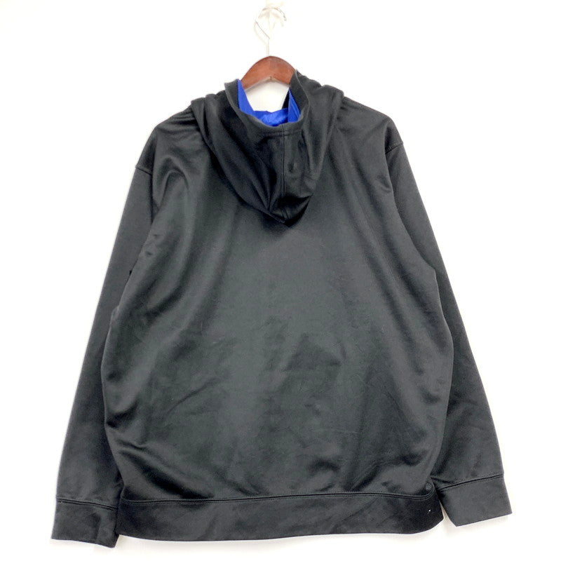 【中古品】【メンズ】 MAJESTIC マジェスティック 14AW CHICAGO CUBS ZIP UP HOODED JERJEY シカゴカブス ジップアップフーデッドジャージ トップス アウター 長袖 148-250516-ma-04-izu サイズ：L カラー：黒 万代Net店
