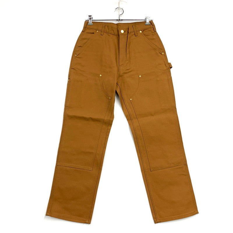 【中古美品】【メンズ】 Carhartt カーハート 106679 BRN LOOSE FIT DUCK DOUBLE FRONT UTILITY WORK PANT ルーズフィット ダック ダブルフロント ユーティリティ ワークパンツ ボトムス パンツ 150-250516-km-05-izu サイズ：32×30 カラー：ブラウン系 万代Net店