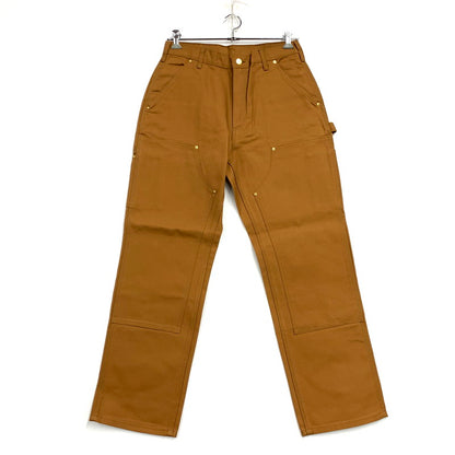 【中古美品】【メンズ】 Carhartt カーハート 106679 BRN LOOSE FIT DUCK DOUBLE FRONT UTILITY WORK PANT ルーズフィット ダック ダブルフロント ユーティリティ ワークパンツ ボトムス パンツ 150-250516-km-05-izu サイズ：32×30 カラー：ブラウン系 万代Net店