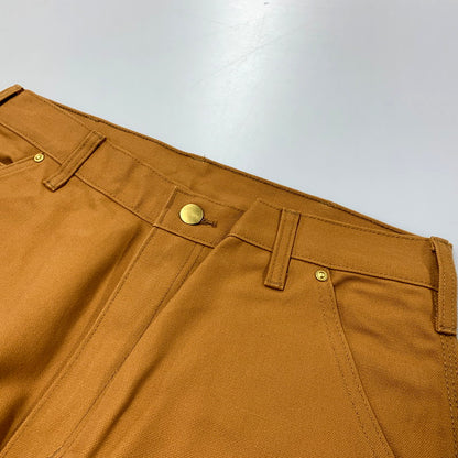 【中古美品】【メンズ】 Carhartt カーハート 106679 BRN LOOSE FIT DUCK DOUBLE FRONT UTILITY WORK PANT ルーズフィット ダック ダブルフロント ユーティリティ ワークパンツ ボトムス パンツ 150-250516-km-05-izu サイズ：32×30 カラー：ブラウン系 万代Net店