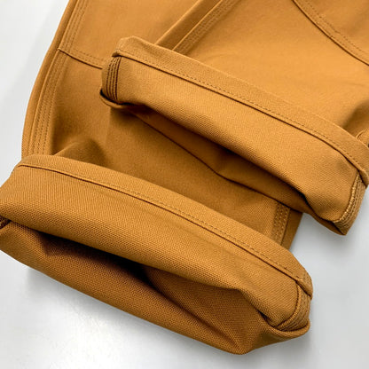 【中古美品】【メンズ】 Carhartt カーハート 106679 BRN LOOSE FIT DUCK DOUBLE FRONT UTILITY WORK PANT ルーズフィット ダック ダブルフロント ユーティリティ ワークパンツ ボトムス パンツ 150-250516-km-05-izu サイズ：32×30 カラー：ブラウン系 万代Net店