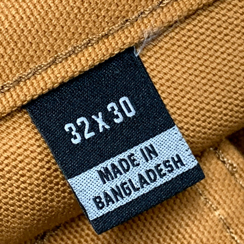 【中古美品】【メンズ】 Carhartt カーハート 106679 BRN LOOSE FIT DUCK DOUBLE FRONT UTILITY WORK PANT ルーズフィット ダック ダブルフロント ユーティリティ ワークパンツ ボトムス パンツ 150-250516-km-05-izu サイズ：32×30 カラー：ブラウン系 万代Net店