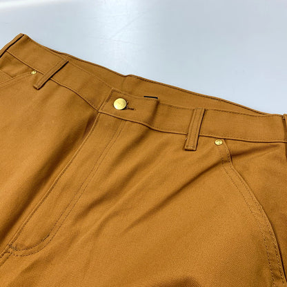 【中古美品】【メンズ】 Carhartt カーハート 106679 BRN LOOSE FIT DUCK DOUBLE FRONT UTILITY WORK PANT ルーズフィット ダック ダブルフロント ユーティリティ ワークパンツ ボトムス パンツ 150-250516-km-04-izu サイズ：36×30 カラー：ブラウン系 万代Net店