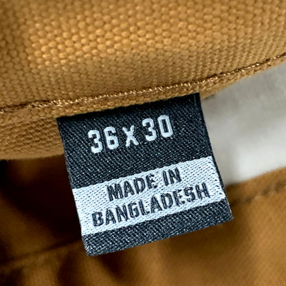 【中古美品】【メンズ】 Carhartt カーハート 106679 BRN LOOSE FIT DUCK DOUBLE FRONT UTILITY WORK PANT ルーズフィット ダック ダブルフロント ユーティリティ ワークパンツ ボトムス パンツ 150-250516-km-04-izu サイズ：36×30 カラー：ブラウン系 万代Net店