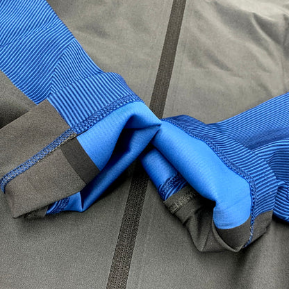 【中古美品】【メンズ】 GYAKUSOU×NIKE 856253-004 TRACK JERSEY ギャクソウxナイキ トラックジャージ ジャケット トップス 長袖 140-250516-km-07-izu サイズ：S カラー：グレー/ブルー 万代Net店