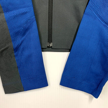 【中古美品】【メンズ】 GYAKUSOU×NIKE 856253-004 TRACK JERSEY ギャクソウxナイキ トラックジャージ ジャケット トップス 長袖 140-250516-km-07-izu サイズ：S カラー：グレー/ブルー 万代Net店