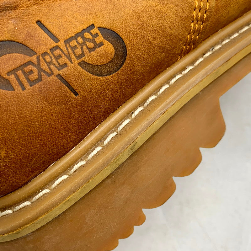 【中古品】【メンズ/レディース】 TEXREVERSE LACE UP BOOTS レースアップブーツ シューズ 靴 164-250516-ay-16-izu サイズ：26cm カラー：ブラウン 万代Net店
