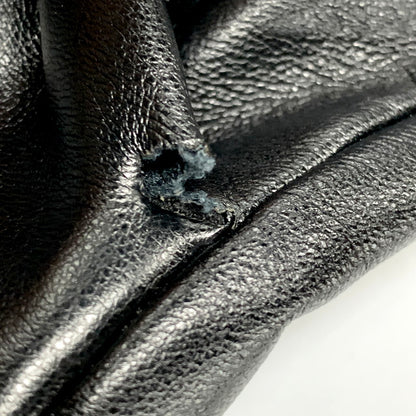 【中古品】【メンズ】 FAKE LEATHER SLACKS PANTS フェイクレザースラックスパンツ ボトムス 153-250517-as-28-izu サイズ：M カラー：ブラック 万代Net店
