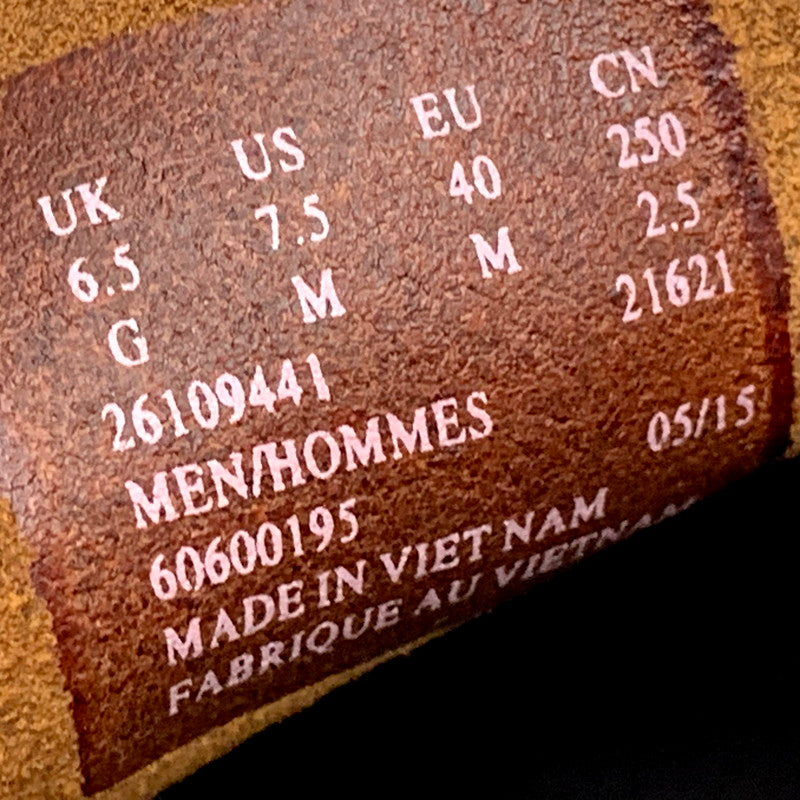 【中古品】【メンズ/レディース】 Clarks クラークス DESERT BOOT 26109441 デザートブーツ シューズ 靴 164-250517-as-06-izu サイズ：UK6.5 カラー：WINE LEATHER 万代Net店