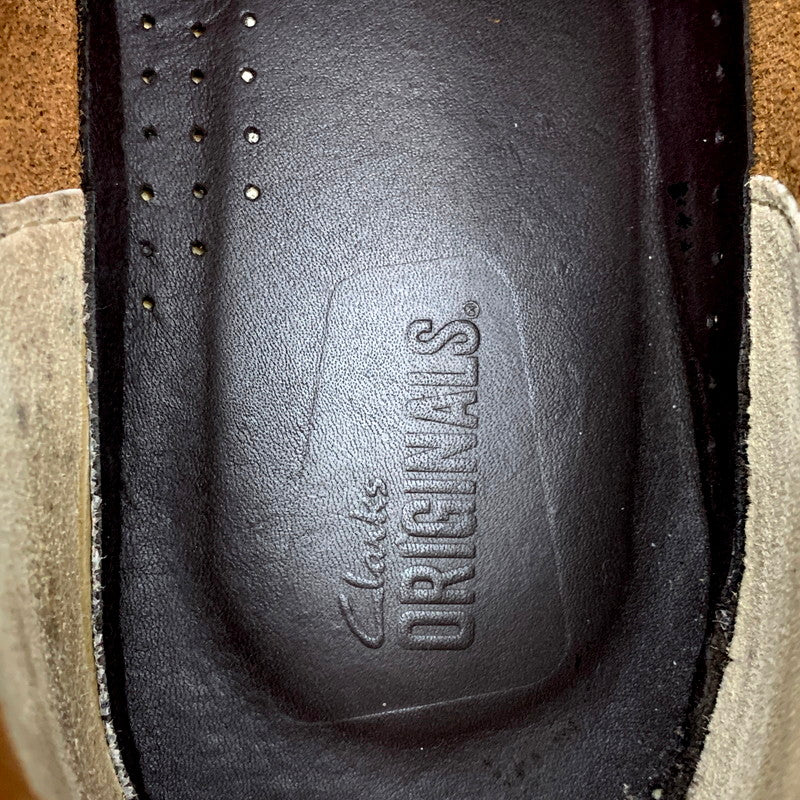 【中古品】【メンズ/レディース】 Clarks クラークス DESERT BOOT 26109441 デザートブーツ シューズ 靴 164-250517-as-06-izu サイズ：UK6.5 カラー：WINE LEATHER 万代Net店