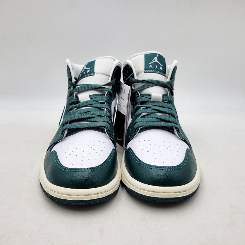 【中古美品】【レディース】 NIKE ナイキ WMNS AIR JORDAN 1 MID BQ6472-133 ウィメンズ エア ジョーダン 1 ミッド スニーカー シューズ 靴 166-250518-as-03-izu サイズ：24.5cm カラー：WHITE/OXIDIZED GREEN-SAIL 万代Net店