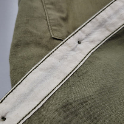 【中古品】【メンズ】 N-3 UTILITY SHIRT ユーティリティーシャツ 長袖 トップス 145-250518-as-06-izu カラー：カーキ 万代Net店